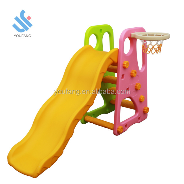 YF-05022 funny preschool slide set home children play game plastic step slide indoor playground equipment children plastic slide