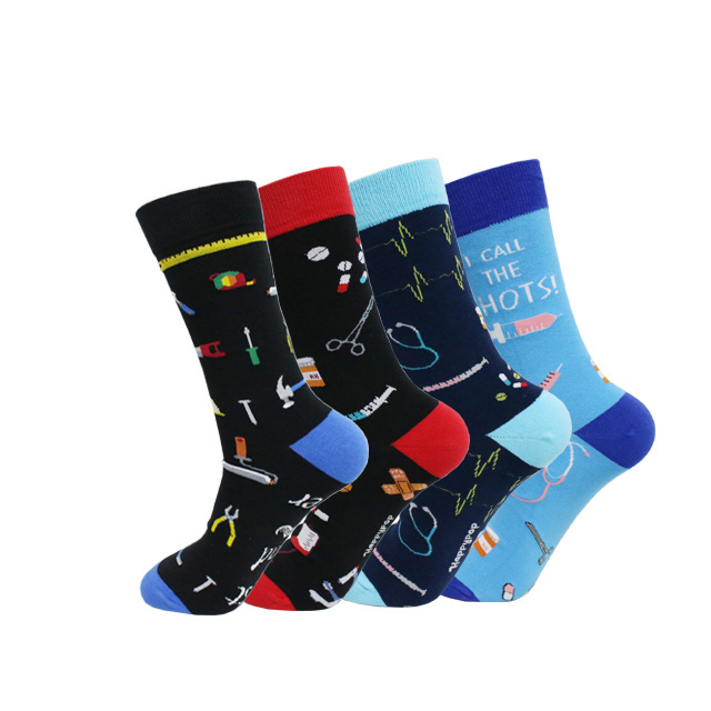 Make Your Own Logo Cotton Mixed Colors Crew Sports Medical Compression Stance Baseball Socks High Quality Adults Custom Socks