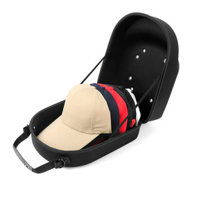 Personalized durable quality cap hat travel EVA bag shoulder strap bag portable hat storage case