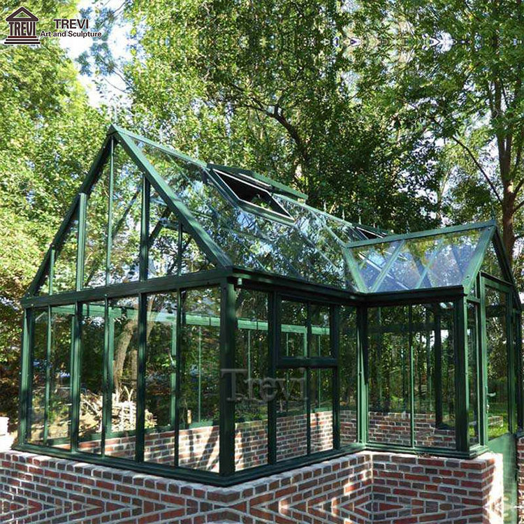 Luxury Garden Decoration Forged Large Outdoor Green House Wrought Iron Gazebo For Sale