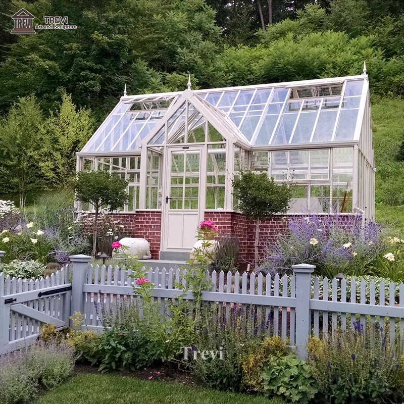 Garden Outdoor Custom Luxury Pavilion Glass House Winter Garden Sunroom