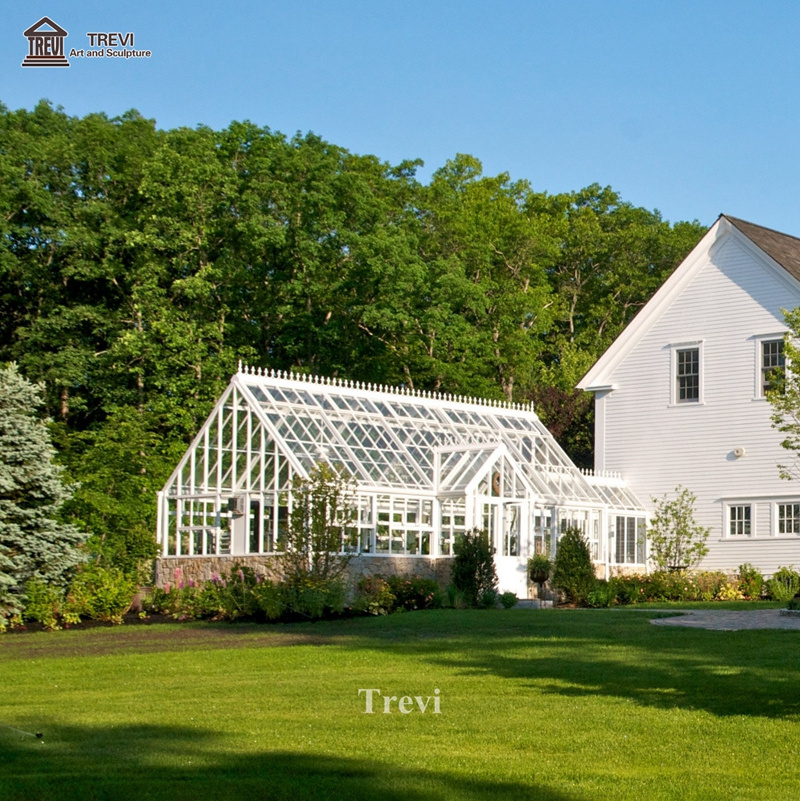 Garden Outdoor Custom Luxury Pavilion Glass House Winter Garden Sunroom