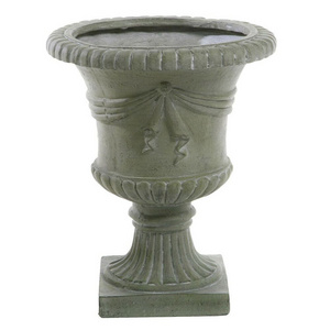 Roman Style Outdoor Flower Vase Stone Flower Vase for Garden