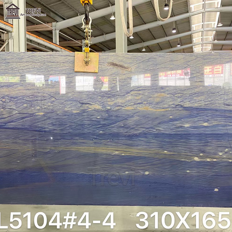 luxury Stone China supplier Blue Sky Transparent Onyx Marble Slab For Sale