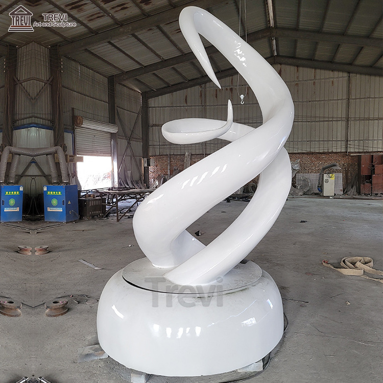 Modern Customized Size Large Outdoor Art Stainless Steel Wind Spinner Kinetic Sculpture For Square