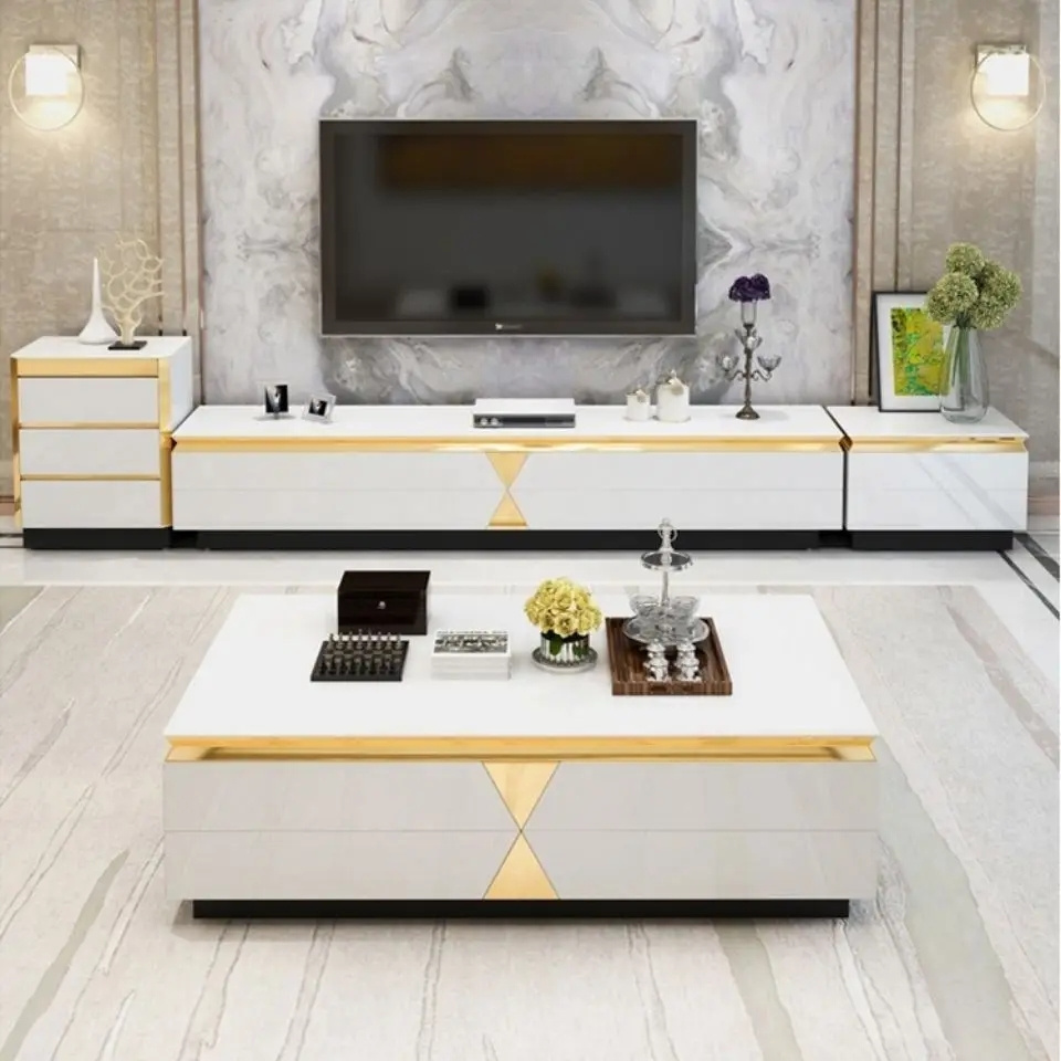 Custom Narrow Tv Cabinet Table Rack Living Room Furniture Tv Cabinet Apartment Simple Tv Cabinet For Modern Entertainment