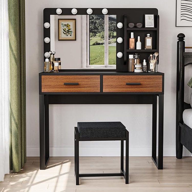 Vanity Mirror Dressing Table Dressing Less Space Table Pictures Bedroom Black Dressing Table With Mirror And Drawers