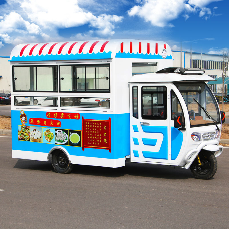 Tricycle food cart electric mobile food truck with cheap price