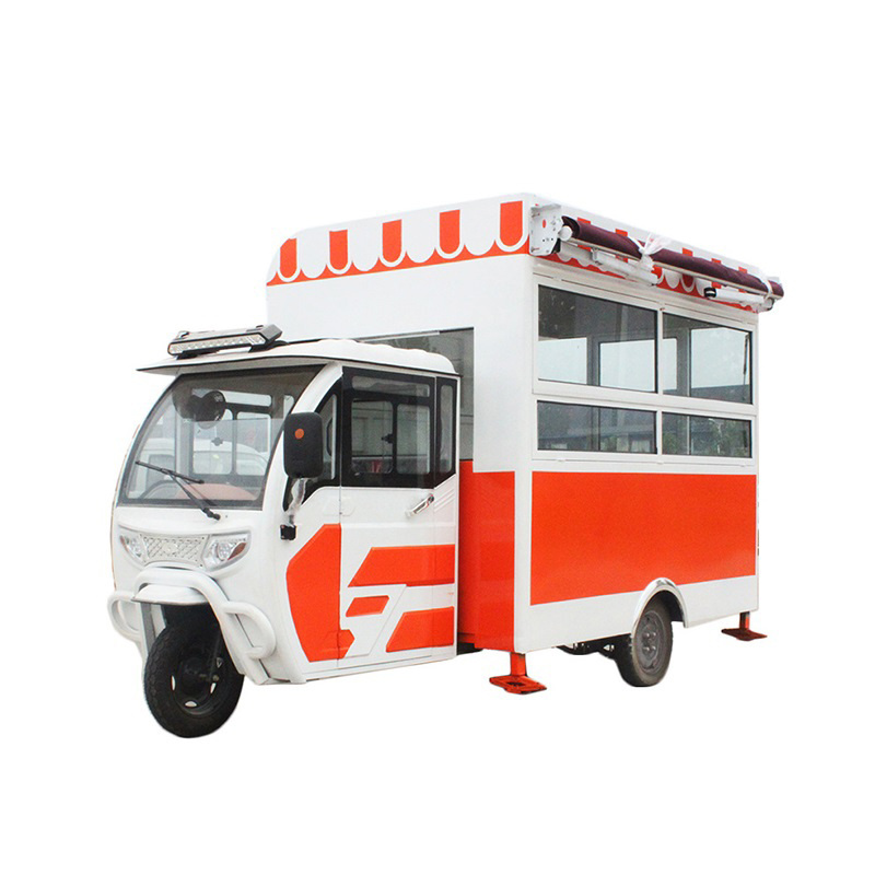 Yogemann Electric Mobile Outdoor Food Cart With Three Wheels