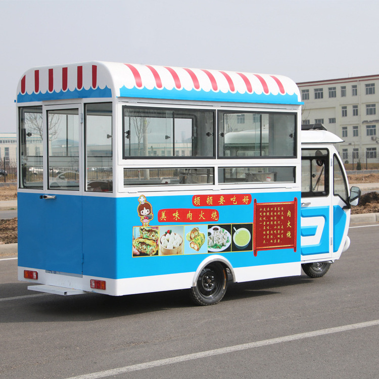 New Arrival customized mobile coffee vending car electric food trucks for sale