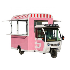 New Arrival customized mobile coffee vending car electric food trucks for sale