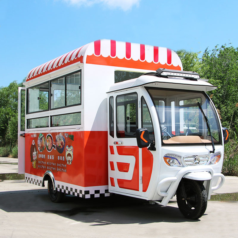 New Arrival customized mobile coffee vending car electric food trucks for sale