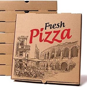 Factory Price Direct Sales Of hard Pizza Packing Paper Box With Custom Logo For Packing Pizza In The Kitchen