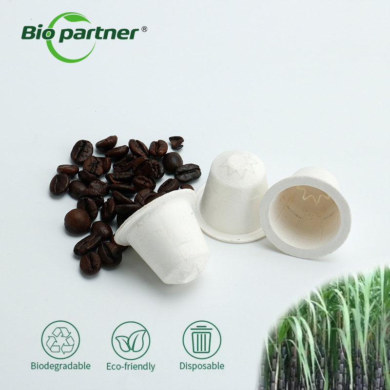 Bio Capsules Coffee Compostable Biodegradable Sugarcane Bagasse Disposable Keurig Kcup Coffee Capsule K Cup Pod