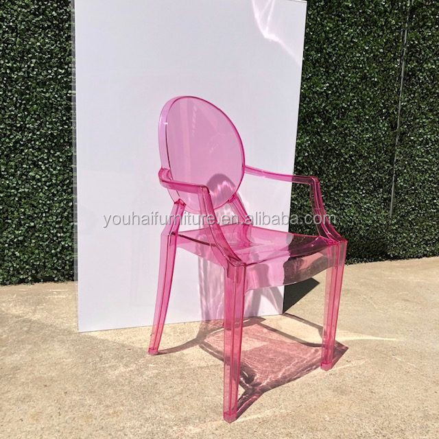 Children furniture Stackable plastic acrylic ghost kid chair for sale