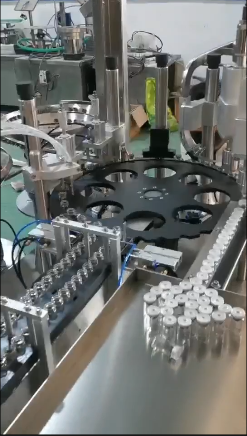 high speed filling accuracy automatic vial filling machine