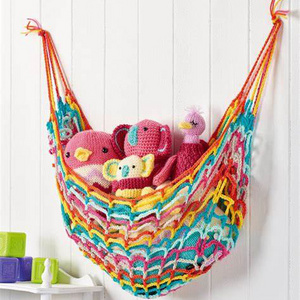 Crochet Hammock for Stuffed Animal Boho Macrame Toy Net or Hammock for Stuff Animal Plush