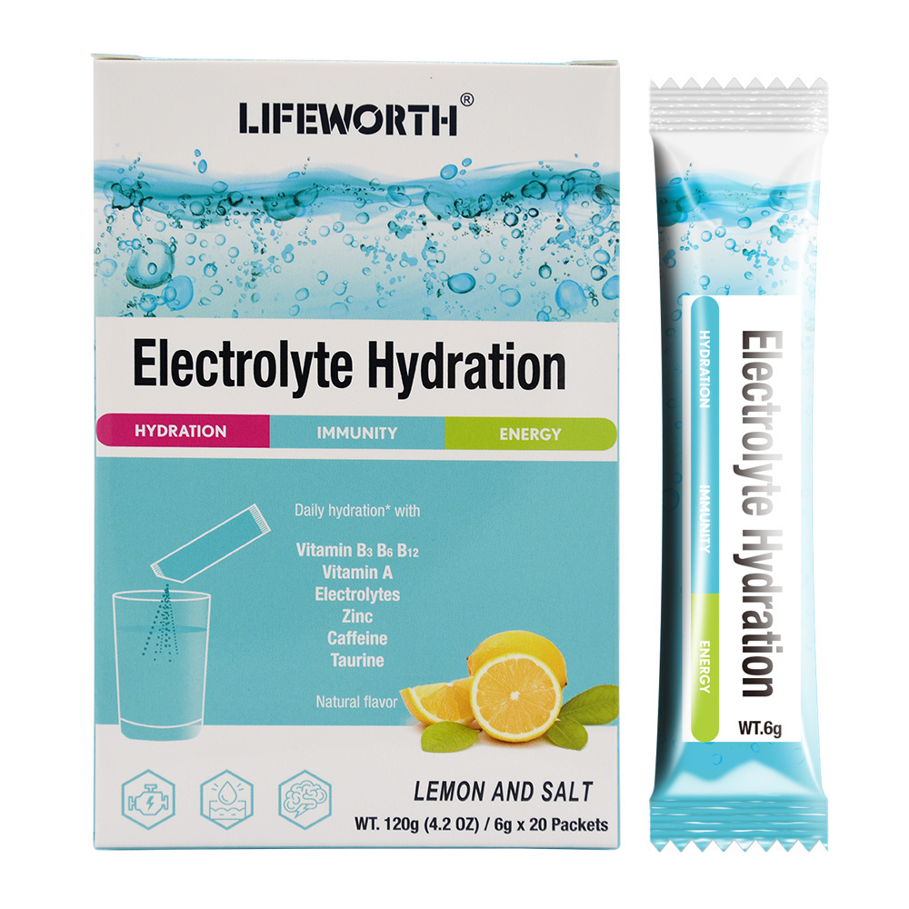 Lifeworth sports nutrition supplements bulk electrolyte vitamin c energy drink