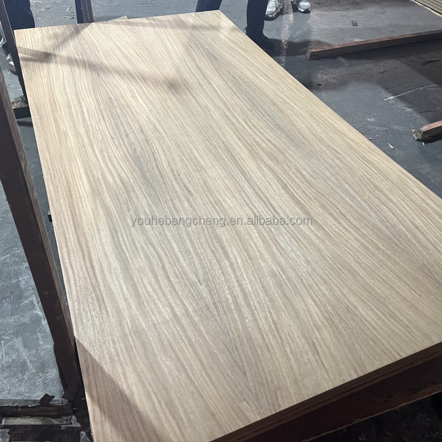 Red Oak Black Walnut Parota Wood Veneer Faced Fancy Plywood For Decorative Wall Panels