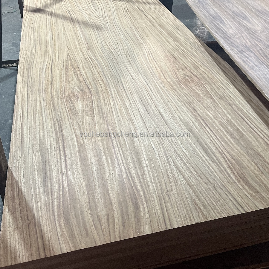 Red Oak Black Walnut Parota Wood Veneer Faced Fancy Plywood For Decorative Wall Panels