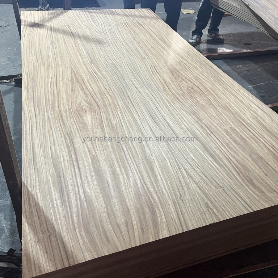 Red Oak Black Walnut Parota Wood Veneer Faced Fancy Plywood For Decorative Wall Panels