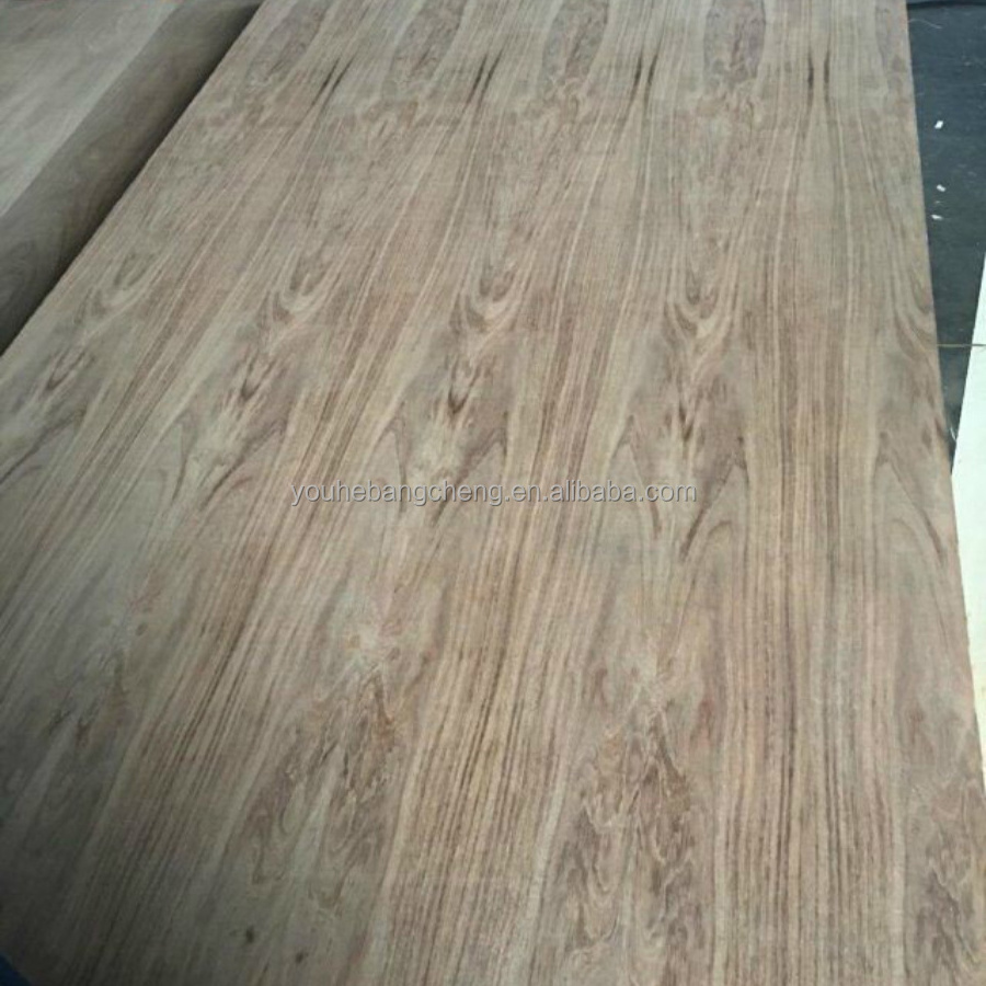 4mm 12mm 18mm Mexican Caribbean walnut faced plywood Commercial Plywood