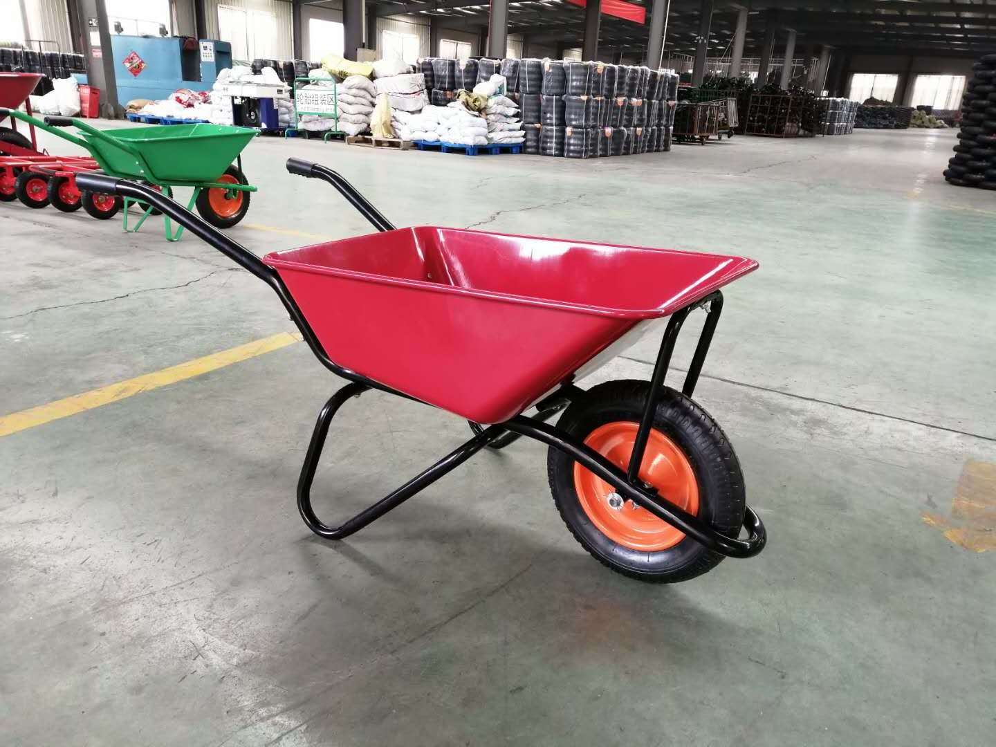 wheelbarrow wb6220 Malaysia metal tray YOUHE trolley construction garden wheelbarrow Heavy duty commercial and  concrete