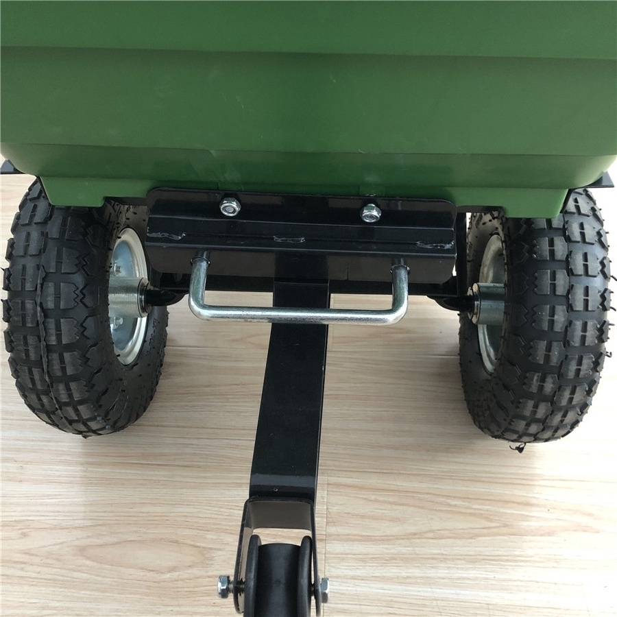 Garden Dump Truck 125L tool cart TC2135 4 Wheel Portable outdoor Garden Tool Cart wagon cart