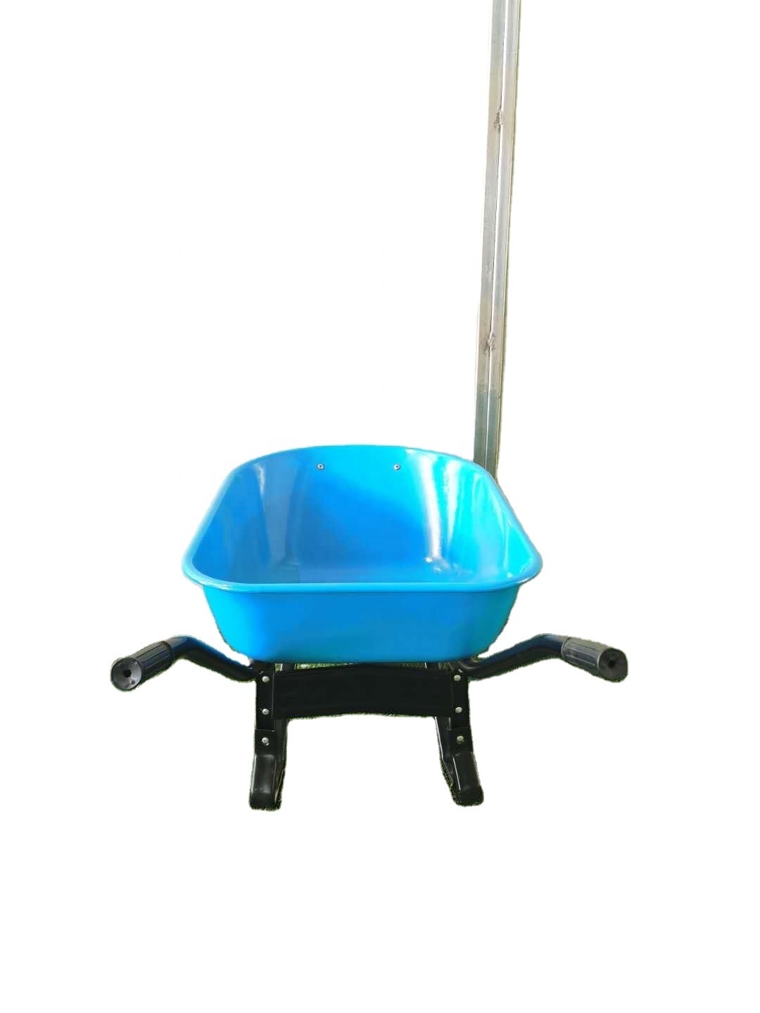 wheelbarrow 8866 for garden building construction in Brazil market Peru  heavy load construction wheelbarrow  150kg 80L 6cbf