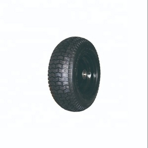 load heavy  and environmental PU wheel 16 inch building  tools wheelbarrow  6.50-8 PU Foam Tire