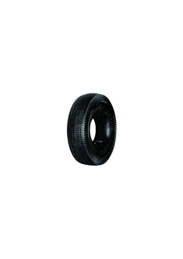 10 inch pneumatic wheel rubber tyre with studded tread for trolley