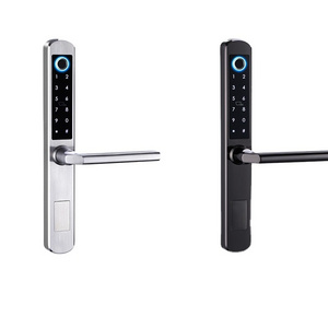 YOUHE A210-SS Fingerprint High Security Electronic Smart Door Lock Metal Intelligent OEM Key Style Control Smart Lock