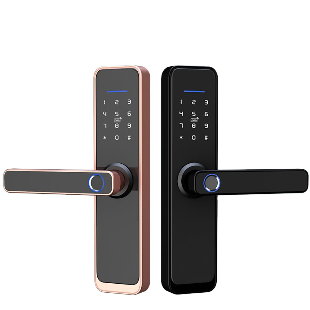 YOUHE High Security Anti Theft Smart Door Lock Tuya Wifi Biometric Intelligent Ttlock Electronic Fingerprint Smart Locks