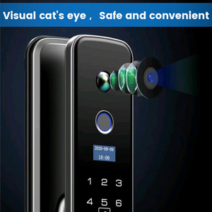 Wholesale Price Door Lock Cat Eye Fingerprint Password Key Phone IC Card Unlock Smart Lock