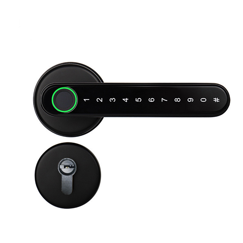 YOUHE L1 2021 Good Quality Fingerprint Intelligent Lock Door Handle with Code Security Smart Lock