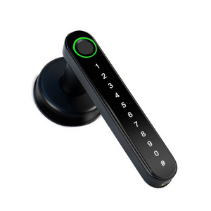 YOUHE L1 2021 Good Quality Fingerprint Intelligent Lock Door Handle with Code Security Smart Lock