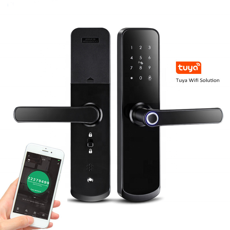 YOUHE A260 Tuya Smart Hotel Security Door Lock WIFI Biometric Fingerprint Digital Door Lock