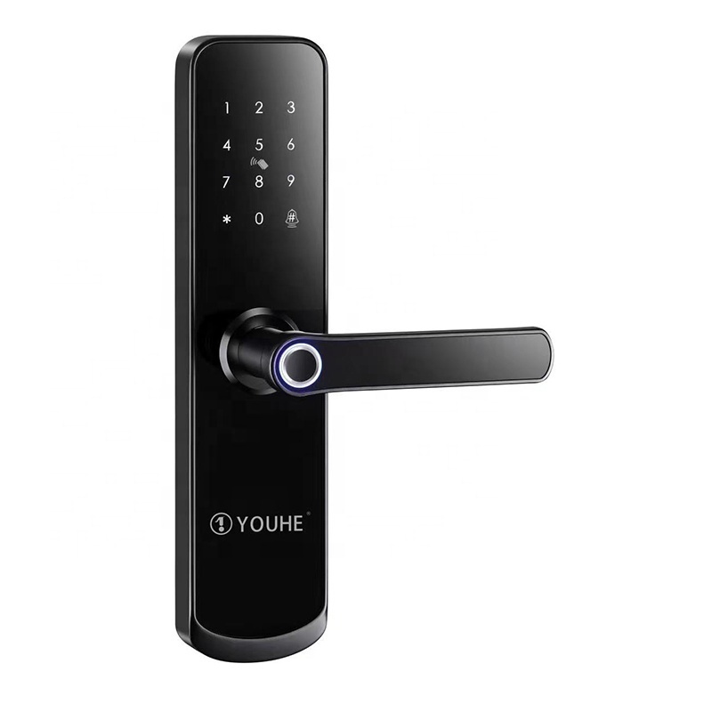 YOUHE A260 Tuya Smart Hotel Security Door Lock WIFI Biometric Fingerprint Digital Door Lock