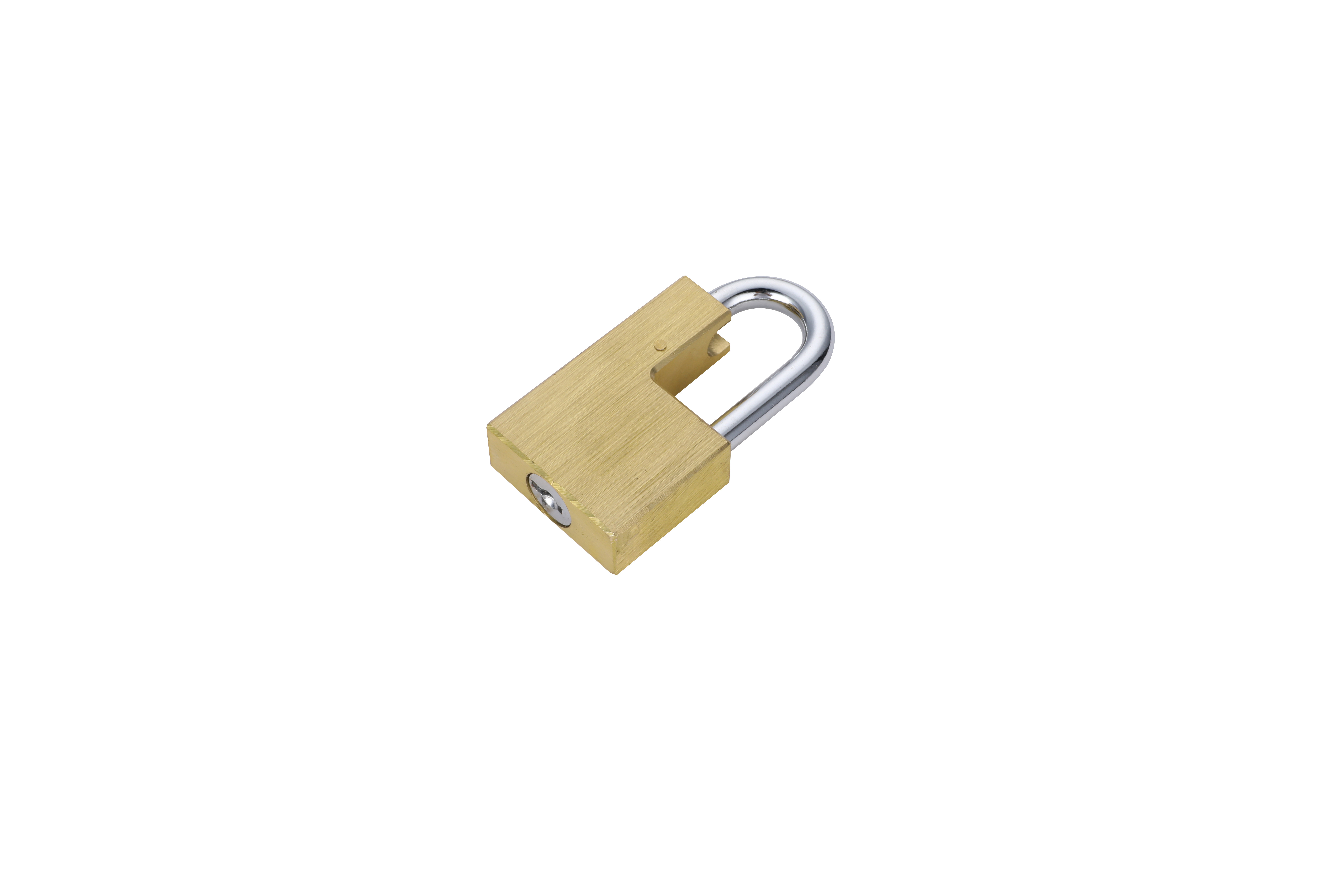 YH1555 Adjustable 1/4 Inch Trailer Coupler Padlock Closed Shackle Replaceable Cylinder Figure