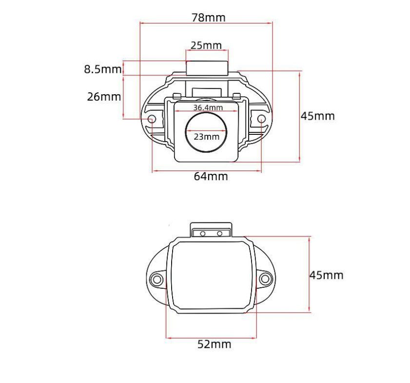 YH1798 RV latch cabinet lock keyless push button latches cabinet camper button locks