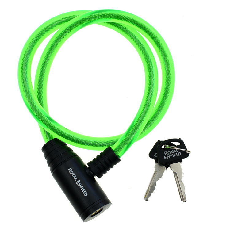 YH1351 Motorcycle bike cable coil bike lock bicycle key cable lock