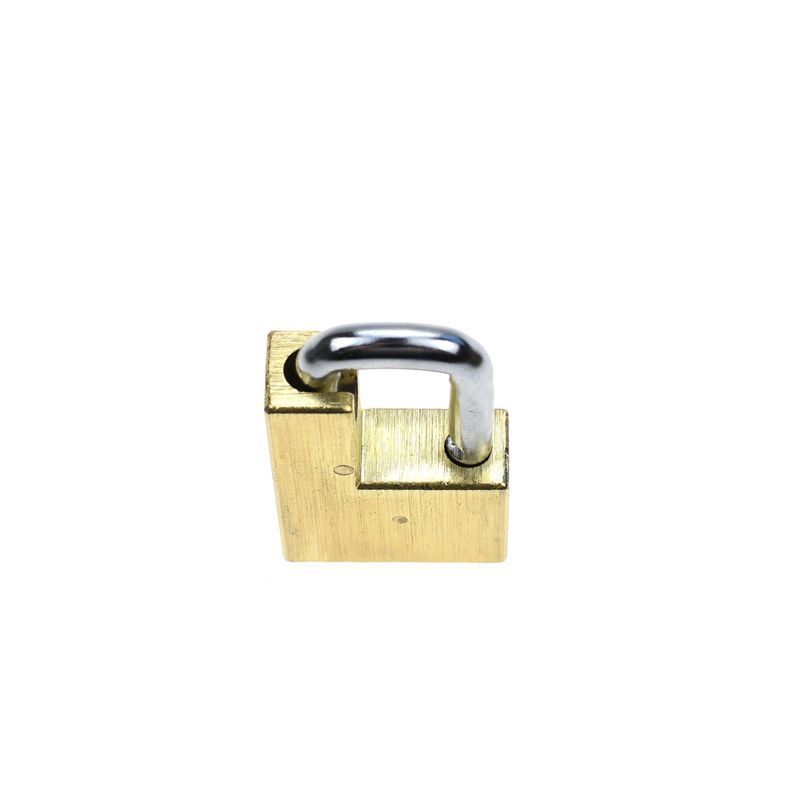 YH1928 RTS rectangular anti-theft anti-pry transverse padlock Reese Brass Adjustable Tow Hitch Coupler Tongue Lock w/ 2 Keys