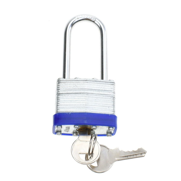 YH9110 BetterJonny Padlock with Keys Long Shackle Heavy Duty Pad Lock Weatherproof Locks for Gym Locker School Garage Fence Shed