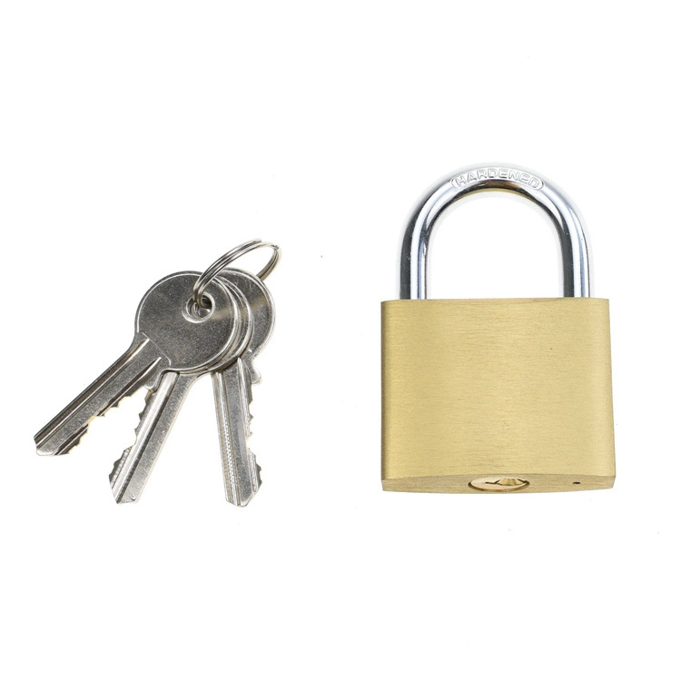 YH1268 Brass padlock for home use and student dormitory locks with 3 keys