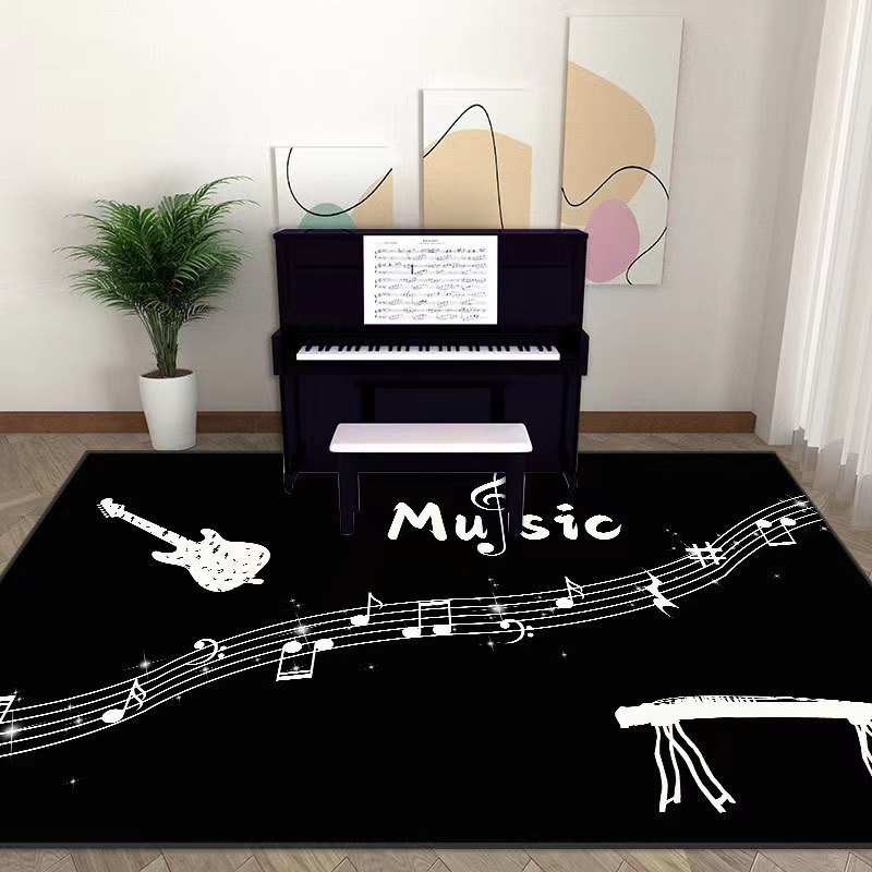 Piano Special Sound Insulation Carpet Stand Drum Muffler Sound Drop Protection Blanket Piano Room Sound-Absorbing Rug