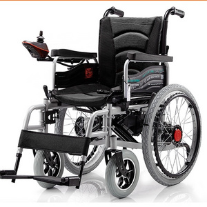 Factory Supply Electronic Wheelchair Folding Handicapped Electric Wheelchair Wheel Chair for elder