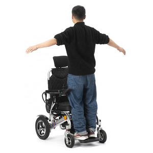 NEW  selling portable stair climbing power electric wheelchair stairs folding electric  wheelchair