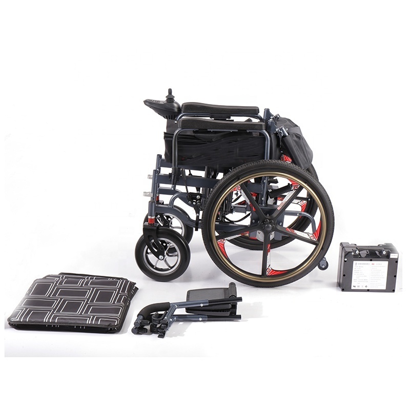 Standard cheap price electric wheelchair for disabled power wheelchair with 24inch tires