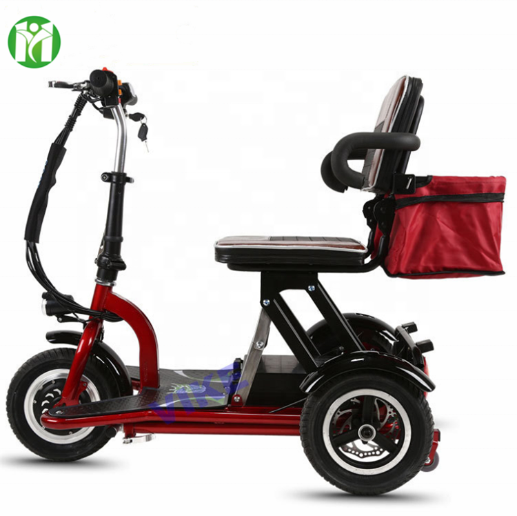 Sym Scooters Scooter-Electric Freestyle Mobility Mini Folding Disabled City 3 Wheels Scooter Bike