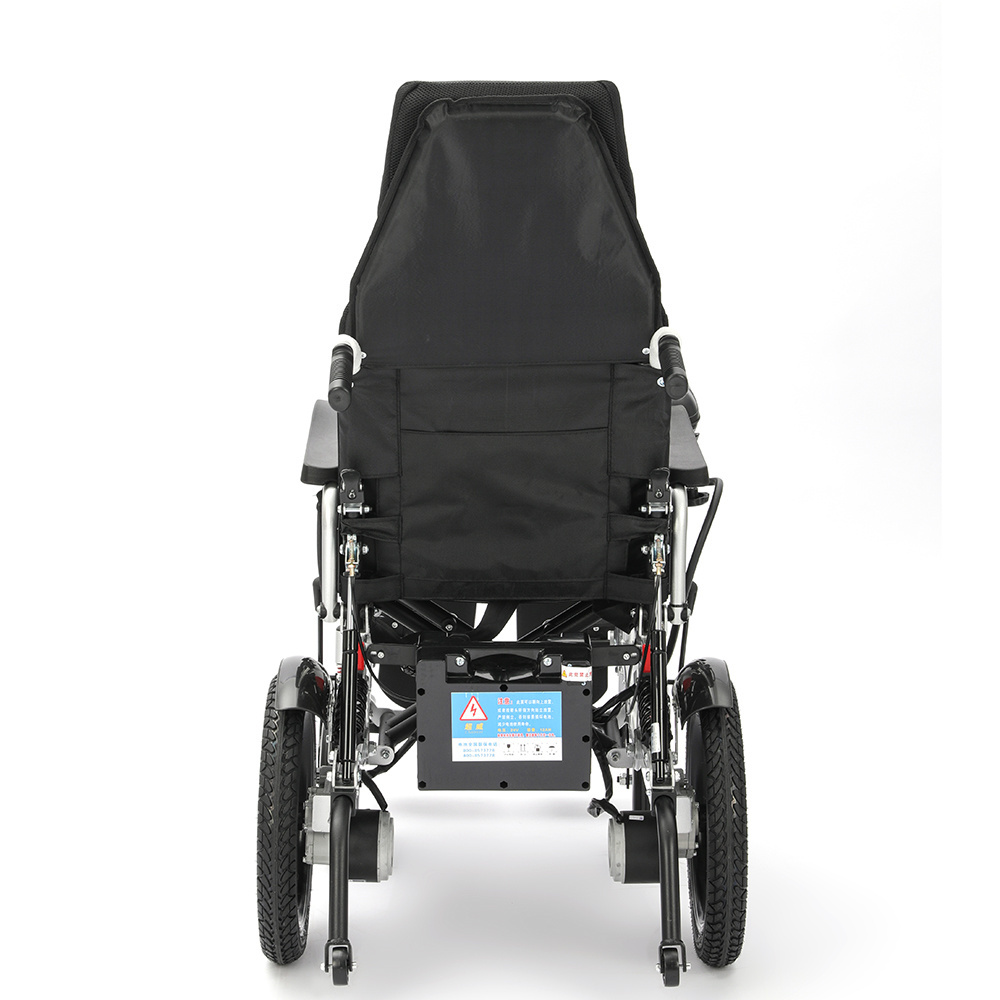 Handicapped standing up 4 wheel drive electric wheelchair standing wheelchair with controller